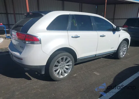 2012 Lincoln Mkx z USA, uszkodzony, nr VIN 2LMDJ6JK2CBL16441